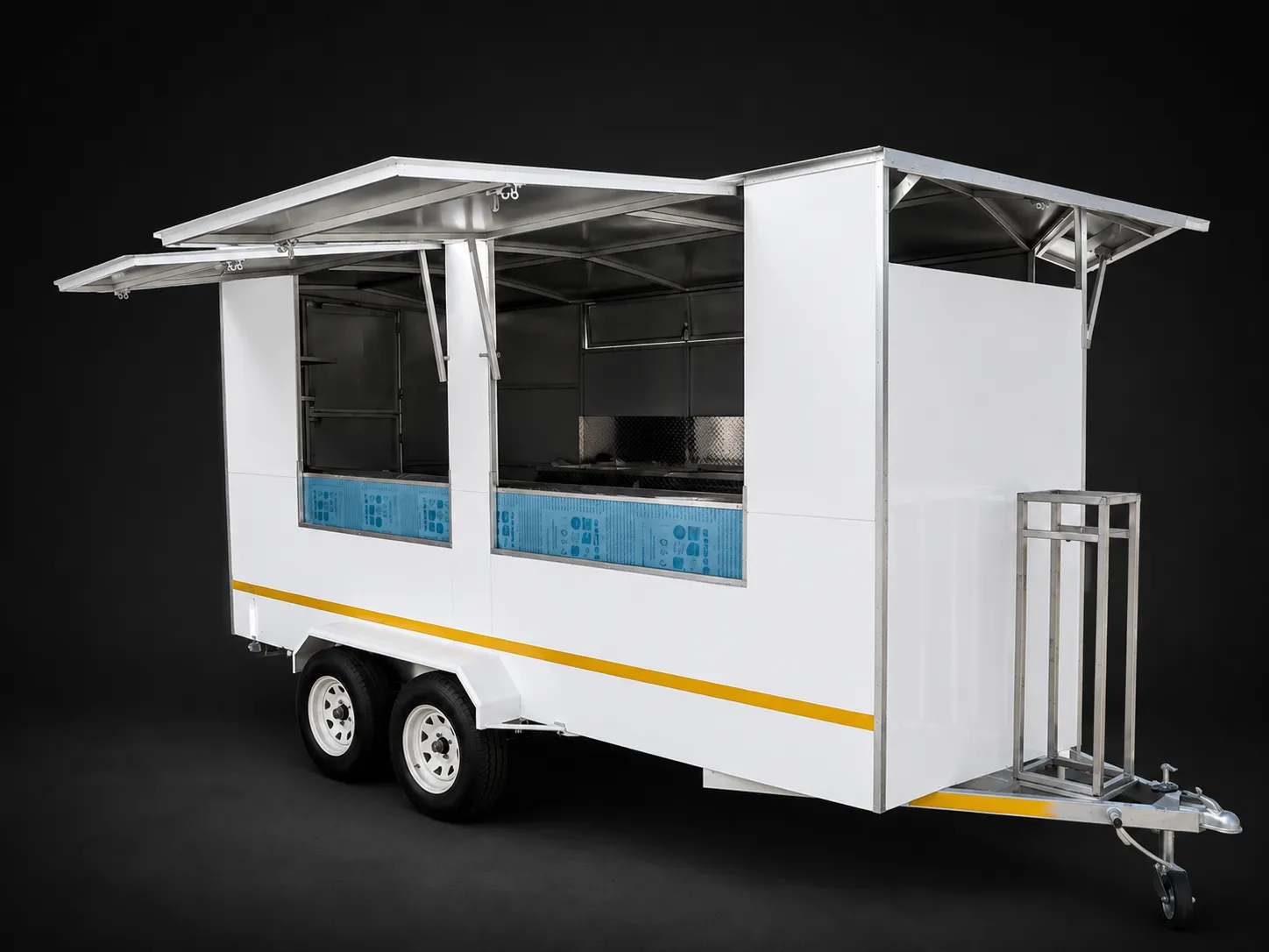 Double window catering unit
